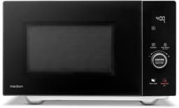MEDION magnetron met grill en heteluchtfunctie (25 liter, 900 watt, 1100 watt bovengrill & 500 watt ondergrill, 2100 watt heteluchtfunctie, 11 programma's, 10 vermogensniveaus, roestvrij staal, MD1204 — thumbnail 1