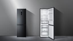 Hisense RB390N4BFC - Koel-vriescombinatie - 300 liter - No Frost - Inverter Compressor - Zwart - Energieklasse C - 35 dB - Super Cool & FastFreeze — thumbnail 4