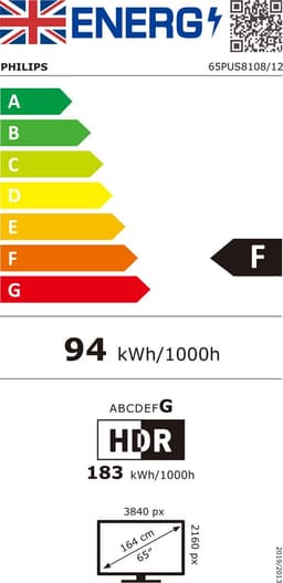 Philips 65PUS8108/12 - 65 inch - 4K LED - 2023 — thumbnail 2