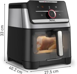 Tefal Easy Fry Smart & Silence XXL EY876D - Stille Airfryer XXL - 7L - 1700W - 55 Programma's - Tot 8 Personen — thumbnail 6