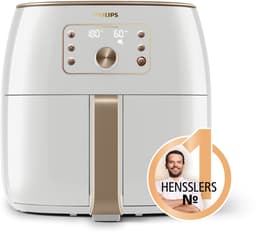 Philips Premium Series Airfryer XXL - HD9870/20 - Smart Sensing - 7.3L - Tot 6 Personen - Wit — thumbnail 3