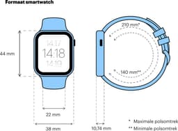Apple Watch Series 5 - Smartwatch dames - 44 mm - Roze — thumbnail 7