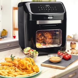 MaxxHome Airfryer - Hetelucht friteuse - XXL - Heteluchtfriteuse 12 Liter - 8 Programma's - 1800W - Extra tools en receptenboekje — thumbnail 6