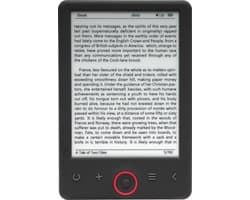 Denver E Reader 6 inch - E book Reader 4GB - A kwaliteit Carta-paneel - MicroSD Ingang - EBO625