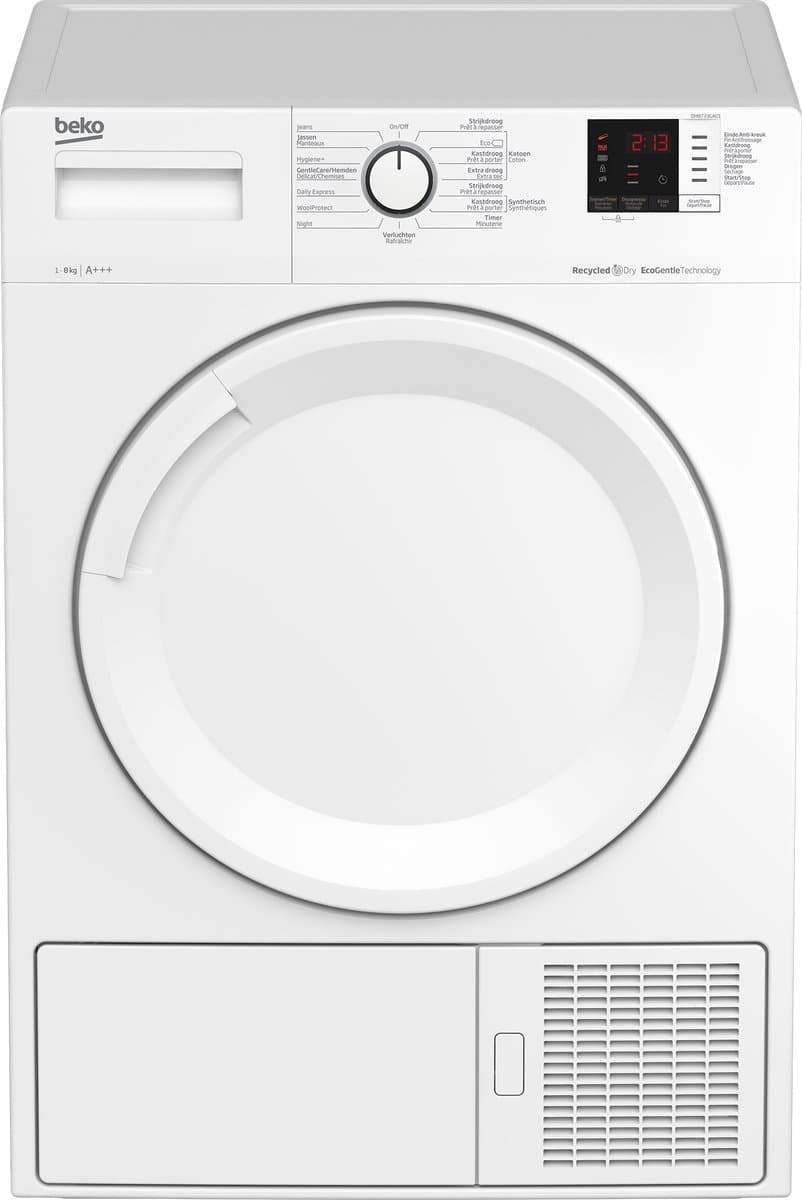 Beko DH8733GA01 - RecycledDry™ - Warmtepompdroger - NL/FR — afbeelding 1