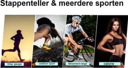 Belesy® VITAL – Smartwatch Heren – Smartwatch Dames – Horloge – Touchscreen Kleurenscherm – Stappenteller – Hartslag – Slaapmonitor – Calorieën – Belfunctie – Camerafunctie – IP67 Waterproof – Bluetooth – Roze - Moederdag — thumbnail 7