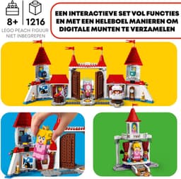 LEGO Super Mario Uitbreidingsset: Peach’ kasteel - 71408 — thumbnail 16