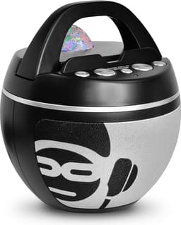 iDance BB10K Bluetooth Party Box met Disco LED-verlichting - Zwart/Grijs — thumbnail 1
