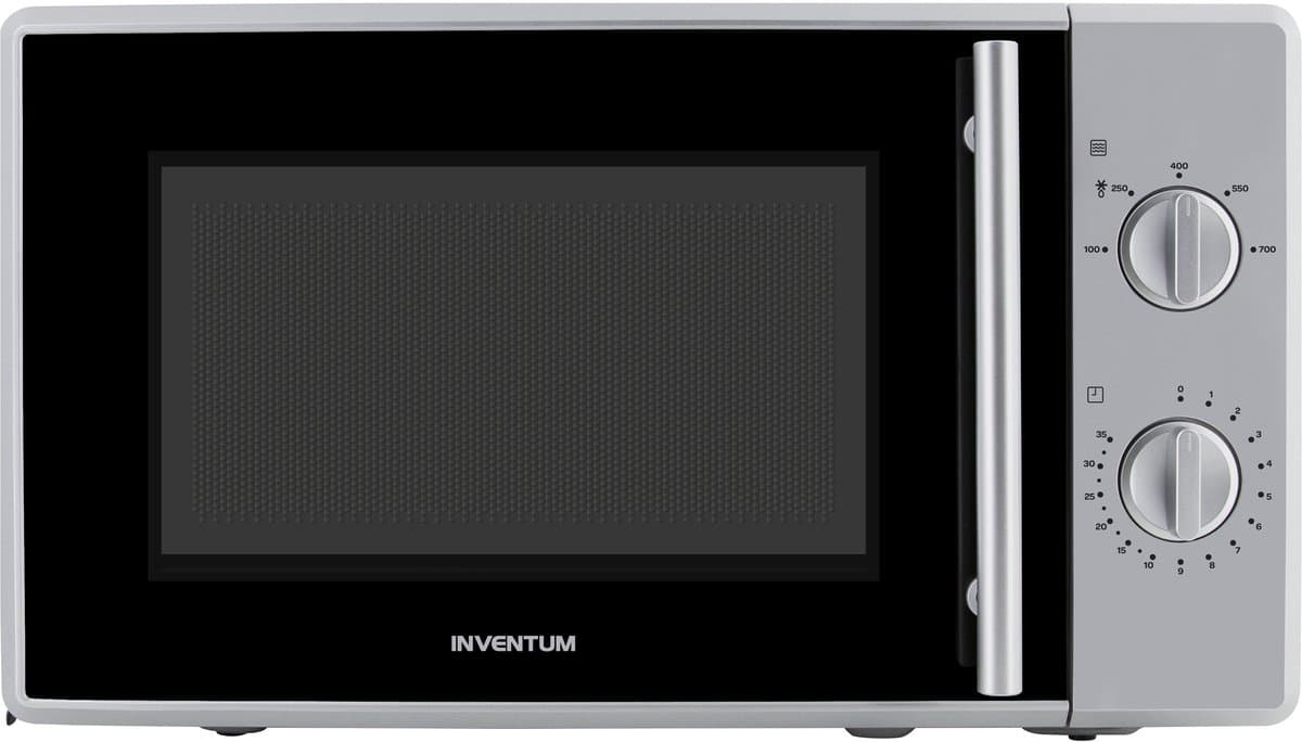 Inventum MN205SZ Solo magnetron - 20L - 700W - Ontdooifunctie - Zilver — afbeelding 1