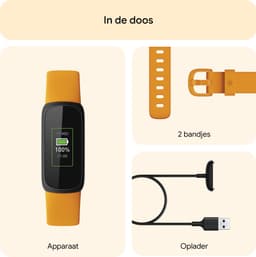 Fitbit Inspire 3 - Activity tracker - horloge met stappenteller - Geel — thumbnail 8