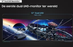 Samsung Odyssey Neo G9 LS57CG952NUXEN - Dual 4K VA Curved 240Hz Gaming Monitor - 57 Inch — thumbnail 9