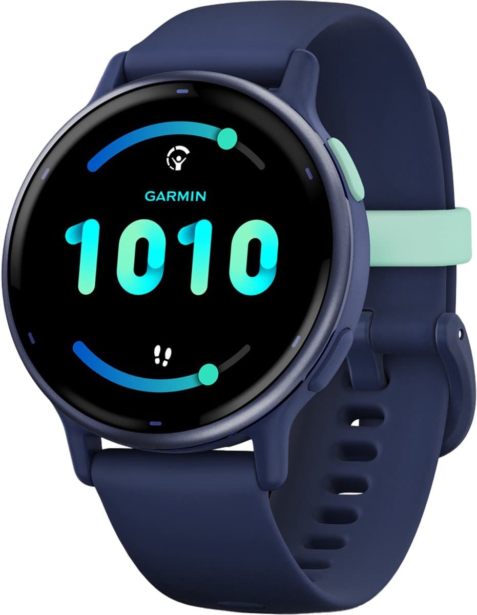 Garmin Vivoactive 5 - Sporthorloge - AMOLED-Scherm - Blue/Blue Metallic — afbeelding 1