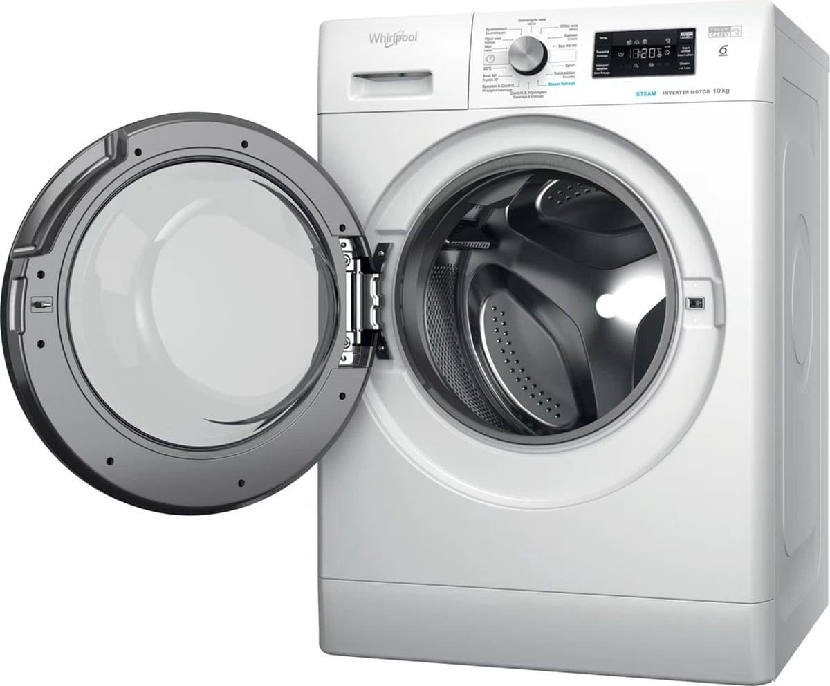 Whirlpool FFB10658BEVF wasmachine Voorlader 10 kg 1551 RPM Wit — afbeelding 1