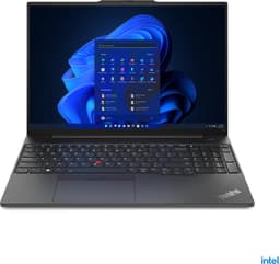 Lenovo ThinkPad E16 Intel® Core™ i5-1335U Laptop 40,6 cm (16") WUXGA 8 GB DDR5 256 GB SSD Wi-Fi 6 (802.11ax) Windows 11 Pro Zwart — thumbnail 8