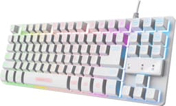 Trust GXT 833W Thado - Gaming Keyboard - TKL (tenkeyless) - Verlichting - PC/PS5 - Qwerty - Wit — thumbnail 6