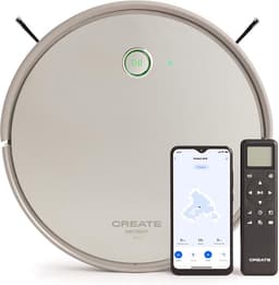 CREATE NETBOT S40 - 4-in-1 Robotstofzuiger Smart - Dweilfunctie - Automatisch - Laadstation - Google Home & Alexia — thumbnail 1