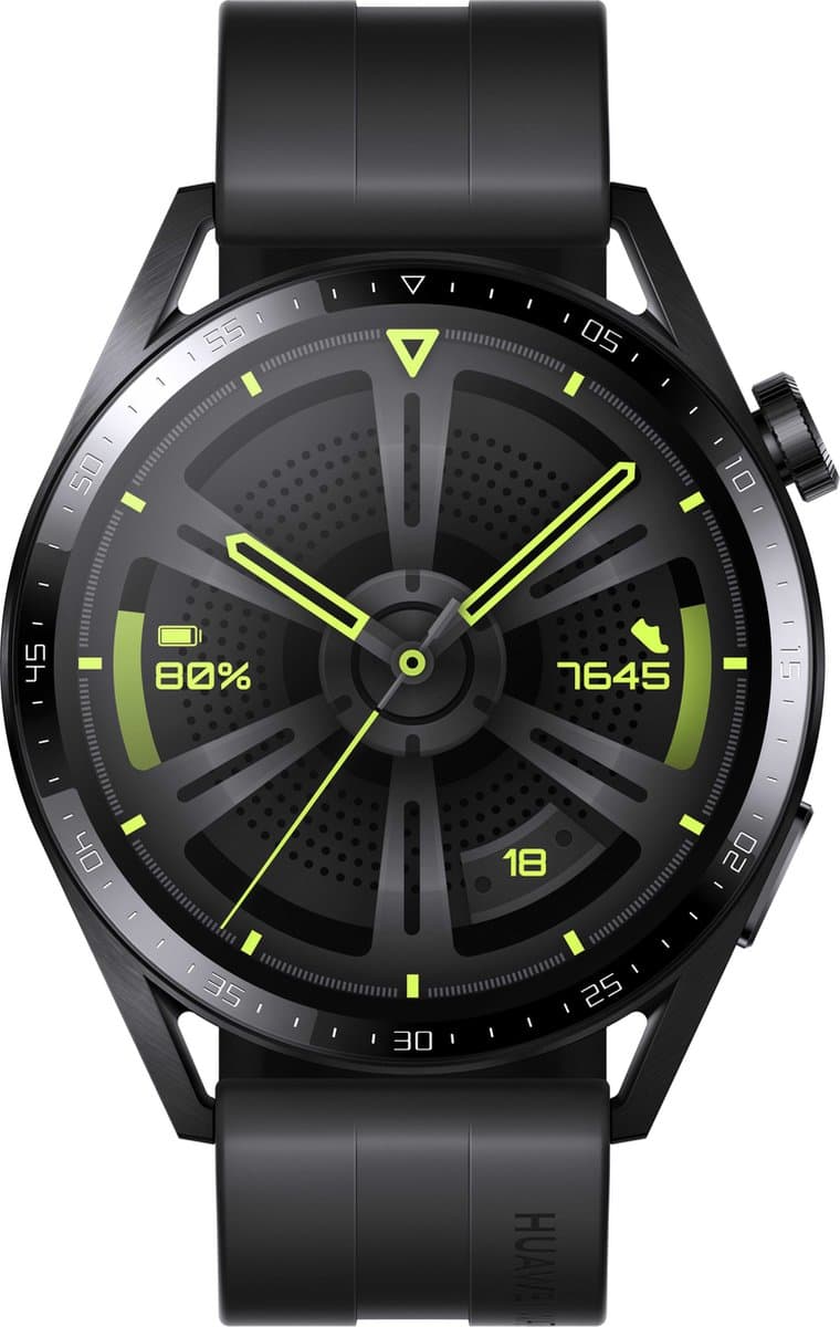 Huawei Watch GT 3 - Smartwatch - 46mm - Zwart — afbeelding 1