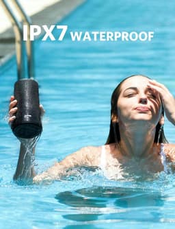 EarFun UBOOM® Draadloze bluetooth 5.0 speaker - IPX7 Waterproof - Ingebouwde microfoon - Activate Voice Assistant - 360° geluid - Zwart — thumbnail 15