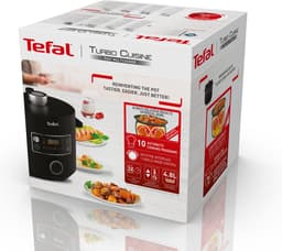 Tefal Turbo Cuisine CY7548 - Multicooker - Zwart - 5L - Compact - Digital Display — thumbnail 9
