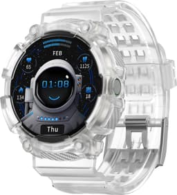 Belesy® NUMBER 2 - Smartwatch Heren – Smartwatch Dames - Horloge – Stappenteller – Calorieën - Hartslag – Sporten - Splitscreen - Kleurenscherm - Full Touch - Bluetooth Bellen – Staal – Milanees - Goud - Moederdag — thumbnail 11