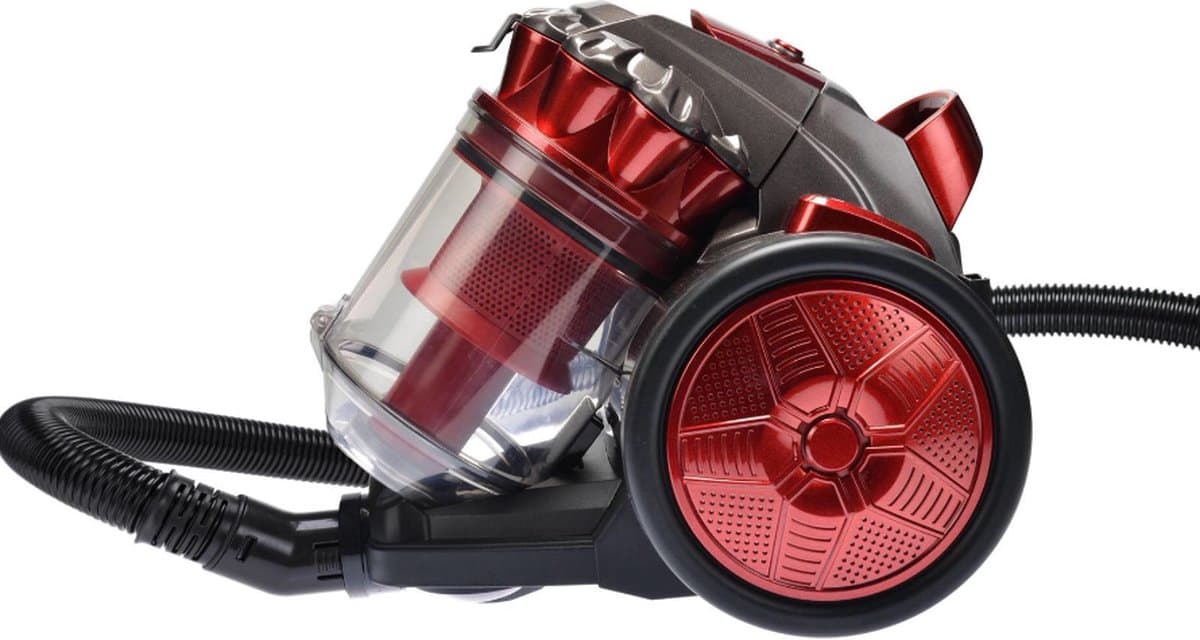 Stofzuiger - Stofzuiger zonder zak - Cyclonische Vaccuum - 700W - Rood — afbeelding 1
