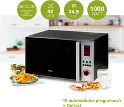 DOMO DO24201C Combi-microgolfoven - 42 L - 10 automatische programma's — thumbnail 2