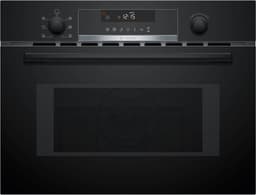Bosch CMA585GB1 - Serie 6 - Inbouwmagnetron met heteluchtfunctie - 60x45 cm - 44 l - Zwart - Eenvoudig te reinigen met hydrolyse — thumbnail 1
