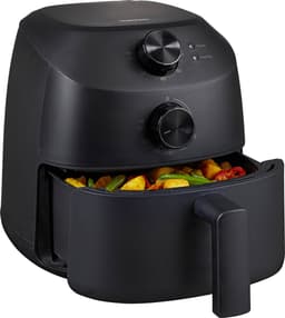 Tomado TAF2001B - Mini Airfryer - 2 liter inhoud - Voor 1 of 2 personen - Kleine Heteluchtfriteuse - PFAS vrij - Zwart — thumbnail 6