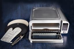 Gastronoma Pizza Oven Elektrisch 400°C – 18L – met Pizzasteen – Airfryer Functie — thumbnail 2