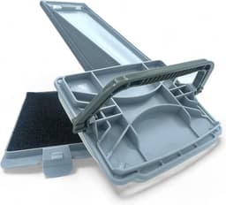 Fixem geschikt voor Whirlpool 481010345281 Filter compleet wasdroger- Condensor - Warmtepomp droger - Pluizenzeef - 1 stuk — thumbnail 3