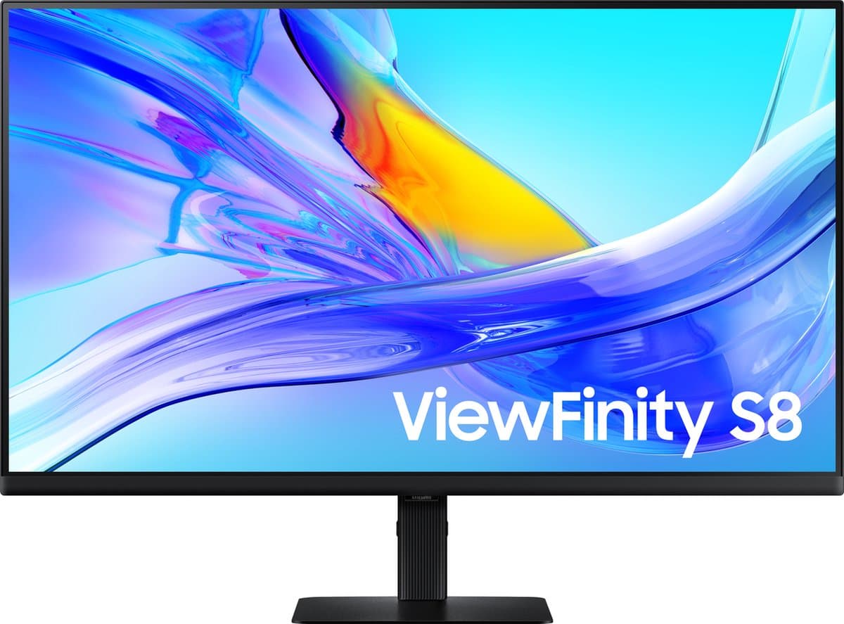 Samsung ViewFinity LS32D800UAUXEN - 4K - VA paneel - USB-C Monitor - 90w - RJ45 - 60 Hz - in hoogte verstelbaar - 32 inch — afbeelding 1