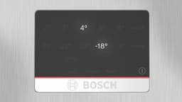 Bosch KGN367LDF - Serie 4 - Koel-vriescombinatie - Zeer stil - Energielabel D - Total No Frost: Nooit meer ontdooien - RVS- VitaFresh XXL 0°C: houd etenswaren langer vers met extra ruime vershoudlades — thumbnail 3