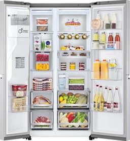 LG GSJV91BSAE Amerikaanse koelkast met Door-in-Door™ - 635L inhoud - DoorCooling+™ - Water- en ijsdispenser met UVnano™ - Total No Frost - Inverter Linear Compressor — thumbnail 3