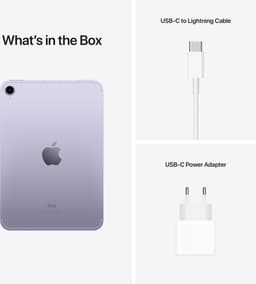 Apple iPad mini (2021) - 8.3 inch - WiFi + 5G - 64GB - Paars - 6e generatie — thumbnail 11