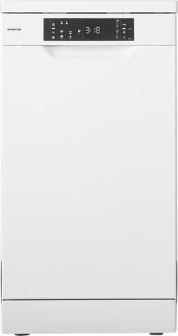 Inventum VVW4530AW smalle vaatwasser - 10 couverts - 45 cm breed - Bestekmand - 6 programma’s - Startuitstel - Energielabel D - Vrijstaand - Wit — thumbnail 1
