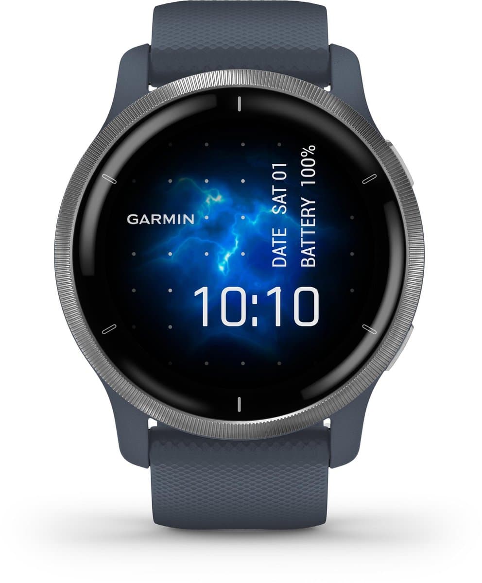 Garmin Venu 2 - Smartwatch met Stappenteller - 10 dagen batterij - 45 mm Granite Blue — afbeelding 1