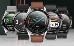 Belesy® Contact - Smartwatch Dames – Smartwatch Heren - Horloge – Stappenteller - Bloeddruk - 1.3 inch - Kleurenscherm - Full Touch - Bluetooth Bellen - Zilver - Staal - Moederdag — thumbnail 17