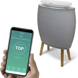AIR AND ME Lendou Luchtreiniger – 35 m² – 300 m³/u – HEPA & Actieve Koolstoffilter – Wifi & App (iOS/Android) – Google Home – 4 Snelheden + Turbo – 37-60 dB – 2 USB-poorten — thumbnail 5