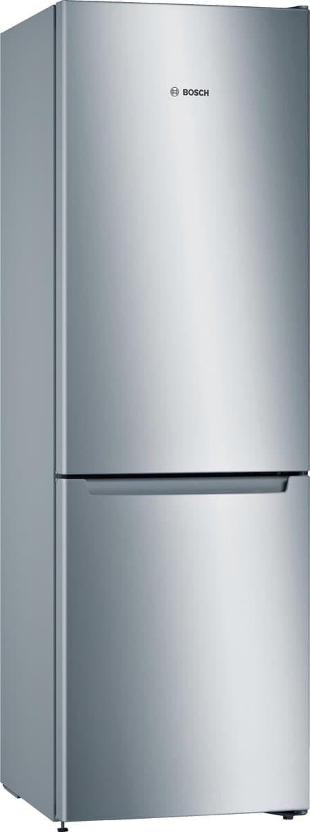 Bosch KGN33NLEB - Serie 2 - Koelkast - Koel-vriescombinatie - Total No Frost - nooit meer ontdooien- Perfect Fit: zet je koelkast strak tegen de wand of in een nis - RVS — afbeelding 1