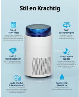 CLGP® Air Purifier - Luchtreiniger - Luchtbevochtiger — thumbnail 3