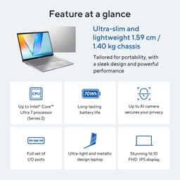 ASUS Vivobook S14 S3407CA-LY085W - Laptop - 14 inch — thumbnail 2