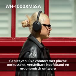 Sony WH-1000XM5SA – Draadloze koptelefoon met Noise Cancelling – Limited Soft Case Edition - Zwart — thumbnail 19