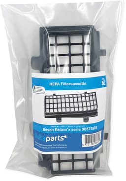 Multaparts® HEPA Filter geschikt voor Bosch Relaxx'x | Afmetingen: 16,6 x 7,7 x 4,6 cm | Filter met 4 vergrendelingsnokken | O.a. geschikt voor Bosch Relaxx'x serie | Vervanger voor 00573928, 00577281 — thumbnail 4