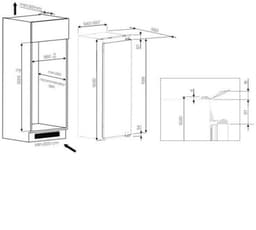 Whirlpool Inbouwkoelkast – ARG8502 — thumbnail 3