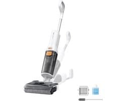 Roborock F25 GT-Vloerreiniger-Nat Droog Stofzuiger-draadloos-Elektrische dweil-20000 Pa-180° platliggend-90 °C Hoge temperatuur Sneldrogend-Zelfreiniging-Anti-Klits Rol voor Huisdierhaar-Randreiniging