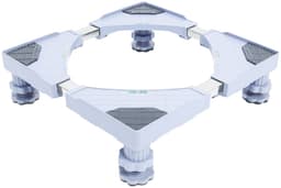 Verstelbare Wasmachine Verhoger – Stabiele en Universele Ondersteuning voor Wasmachines & Drogers – Verhoogt tot 11 cm – Antislip & Geluiddempend — thumbnail 1