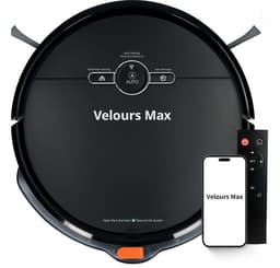 Velours Max® - Robotstofzuiger met Dweilfunctie - Robot Stofzuiger - Slimme Navigatie - Met Laadstation - Automatisch Oplaadstation - Dweilrobot - Huisdieren - Robotstofzuigers met Dweilfunctie - Robotstofzuigers - Stofzuiger - Stofzuigers — thumbnail 1