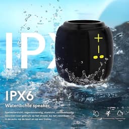 Draagbare Outdoor Bluetooth Speaker – Blue Tooth 5.4 - IPX6 Waterdicht - lichtgewicht- 3D Surround sound — thumbnail 3