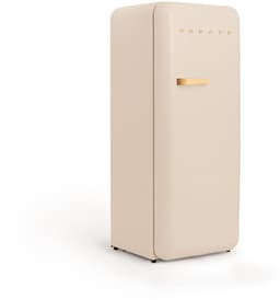 CREATE - Koelkast in retrostijl - Zand - Handvat Hout - FRIDGE RETRO 281L — thumbnail 7