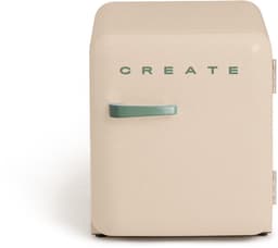 CREATE - Koelkast in retrostijl - Zand - Handvat Sage - FRIDGE RETRO 48L — thumbnail 1